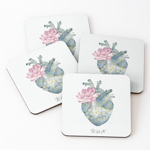 Item preview, Kintsugi Heart - 金継ぎ designed and sold by Bruna Di Giacomo.