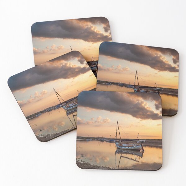 Item preview, Evening glow at Burnham Overy Staithe designed and sold by dp-images.
