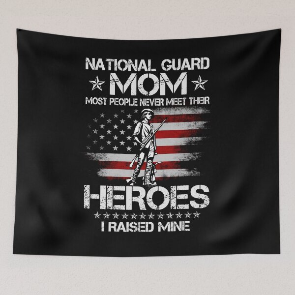 Item preview, National Guard Mom I Raise Mine designed and sold by Genesis68.