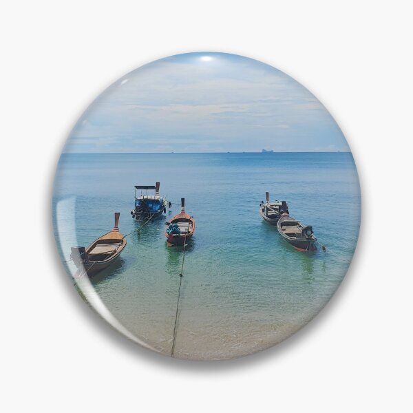 Item preview, Longtail Boats close to the beach in Thailand. designed and sold by Worranarin.