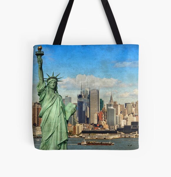 CITYSCAPE NEW YORK TOTE BAG