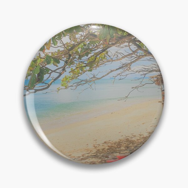 Item preview, Canoes on a beach in paradise designed and sold by Worranarin.