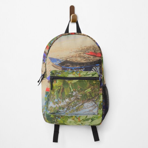 Item preview, Canoes on a beach in paradise designed and sold by Worranarin.