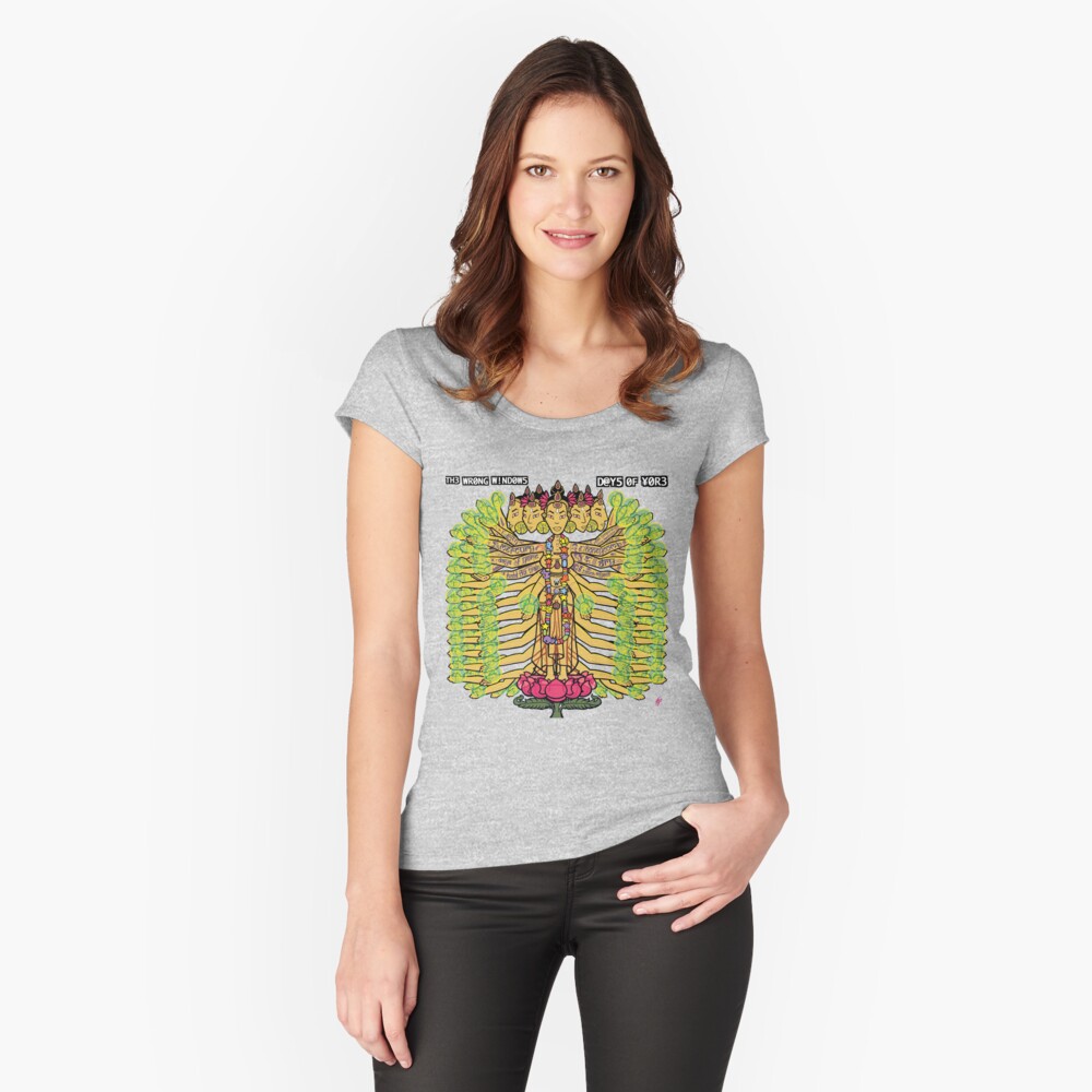 Item preview, Fitted Scoop T-Shirt designed and sold by billyzduke.