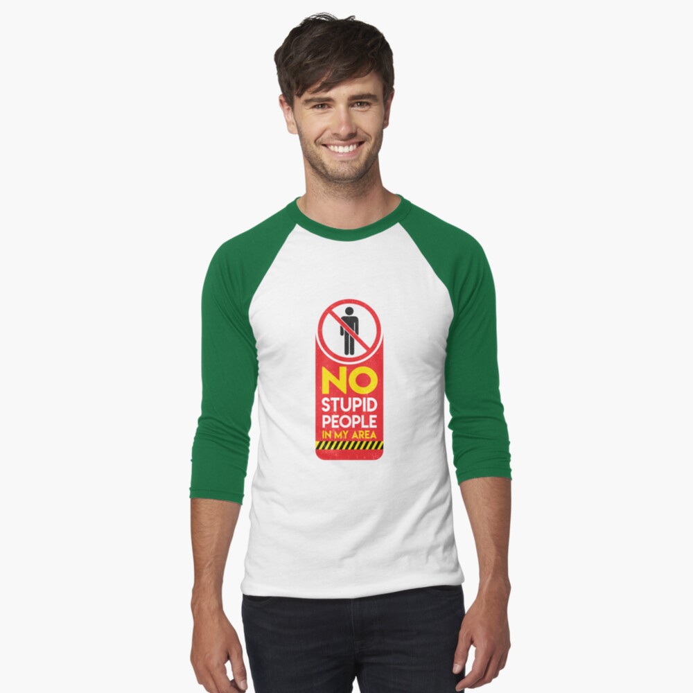 Item preview, Baseball ¾ Sleeve T-Shirt designed and sold by Jill-Zone.
