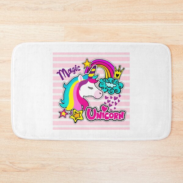 Item preview, Cartoon Colorful Magic Unicorn designed and sold by tshirtsmk.