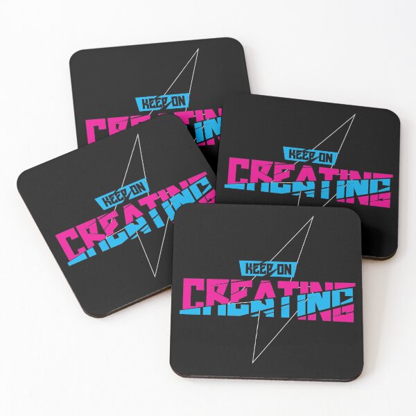 Item preview, KEEP ON CREATING, Keep making T-shirt designed and sold by jad89.
