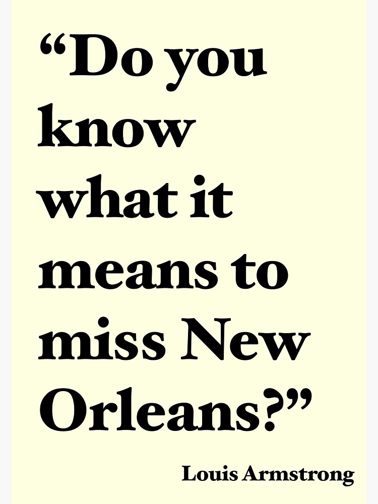  do you know what it means to miss new orleans sticker for sale by