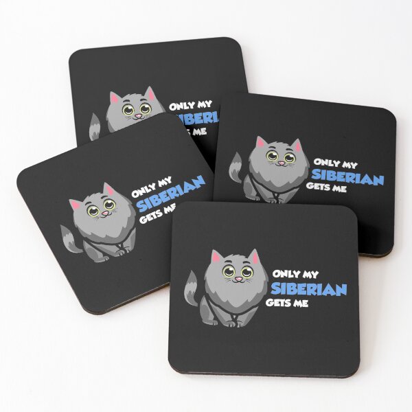 Item preview, Only My Cat Understands Me – Cute Siberian Moscow Kitty designed and sold by The Green Corner.