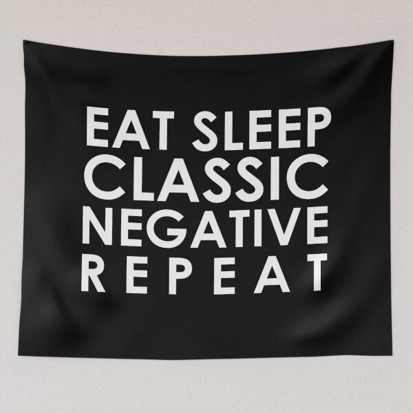 Item preview, Copy of Eat Sleep Classic Negative Repeat designed and sold by arthatbeat.
