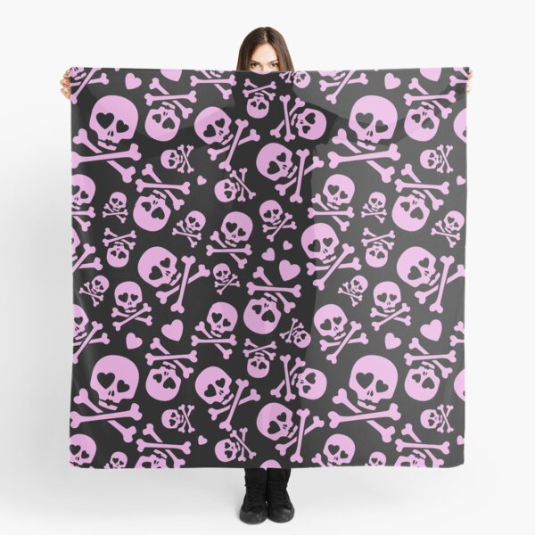 Item preview, Pink Skull leggings ,Pastel Goth,Aesthetic clothes,Harajuku clothing, pink goth fashion ,pink gothic,pastel goth clothing, bubble goth designed and sold by TheNakednun.