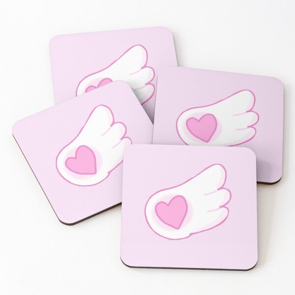 Item preview, Kawaii Wings With Hearts designed and sold by punkauracrystal.