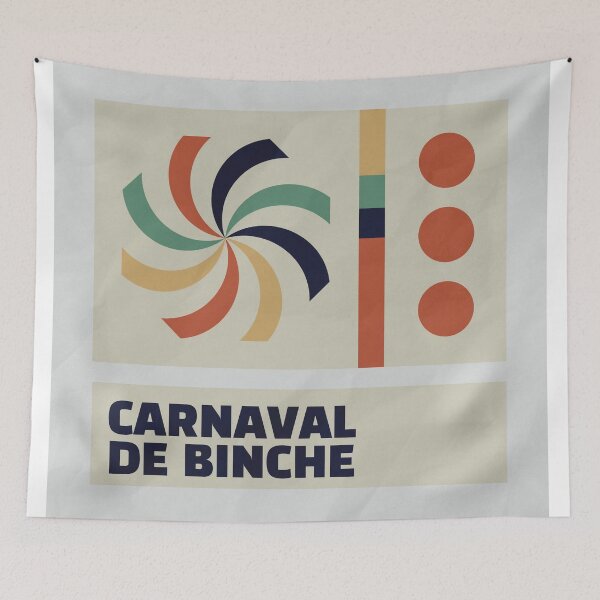 Aperçu de l'œuvre Carnaval De Binche Belgique créée et vendue par Ben Nolan.