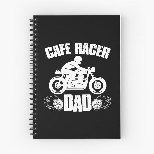 Item preview, Cafe Racer Father Fathers Day Gift Motorcycle designed and sold by Nessshirts.