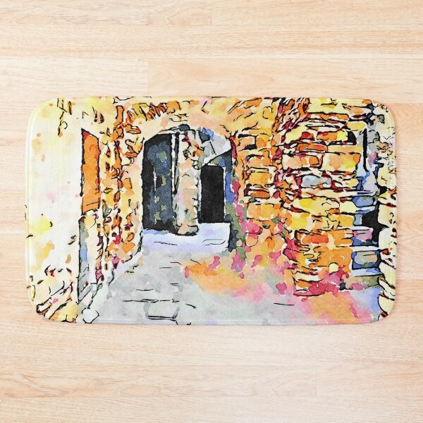 Item preview, Vatolla: foreshortening of arcade designed and sold by Giuseppe Cocco.