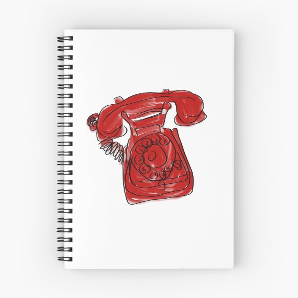 Item preview, Red old telephone designed and sold by crikz.