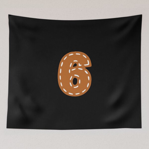Item preview, 6 number college style USA leather stitched designed and sold by GeogDesigns.