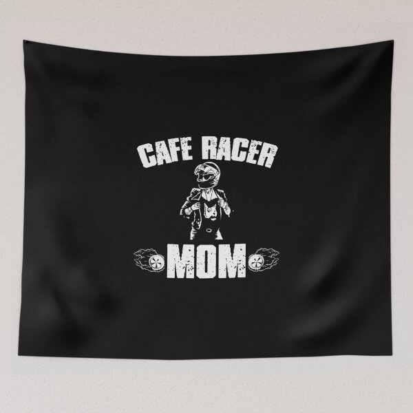 Item preview, Cafe racer motorcycle mother mothers day gift designed and sold by Nessshirts.