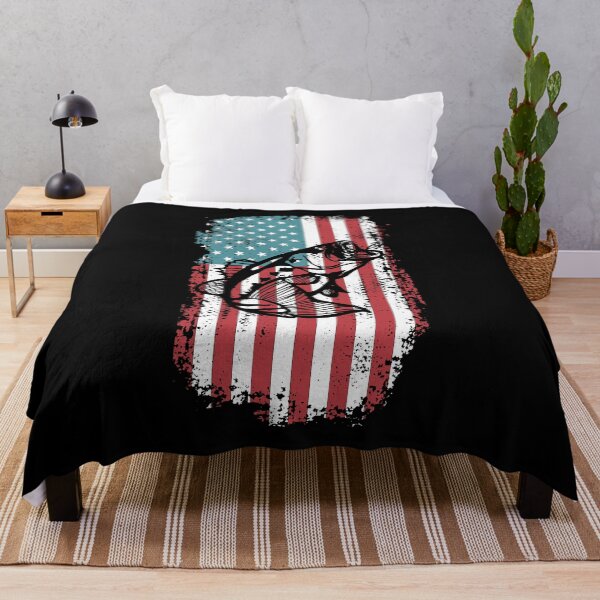 Item preview, Fishing Patriotic American Flag Fisherman designed and sold by Vanover Designs.
