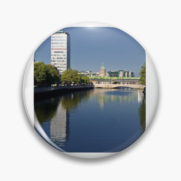 Item preview, dublin city skyline over the river liffey designed and sold by Nollaig Ó Mórdha Up The Banner Photography.