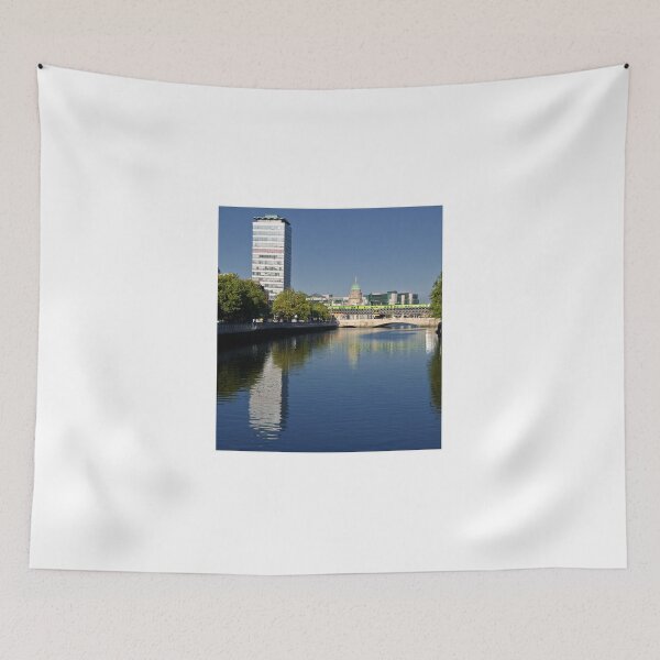 Item preview, dublin city skyline over the river liffey designed and sold by Nollaig Ó Mórdha Up The Banner Photography.