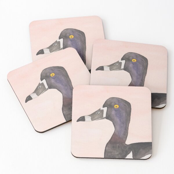 Item preview, Ring-Necked Duck painting bird art designed and sold by TheWaterBirds.