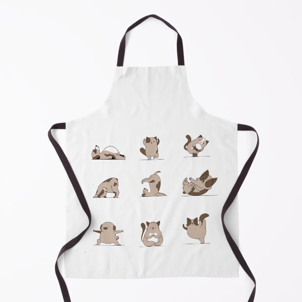 Item preview, Yoga Cat and Yoga Dog Posing designed and sold by Fit & Fun  Gallery.