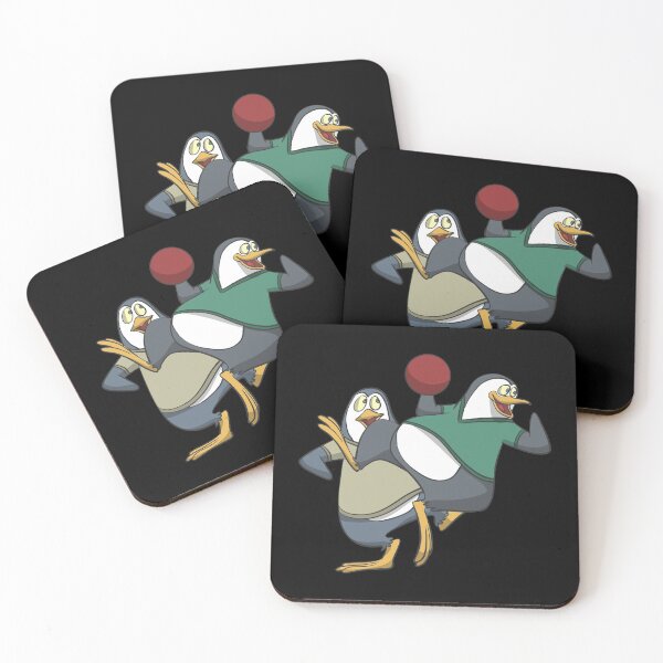 Item preview, Penguins playing handball designed and sold by Monkey Ful.