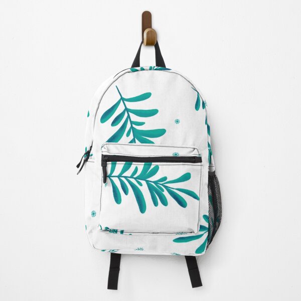 Item preview, Turquoise leafs and snowflakes designed and sold by Mashusha-art.
