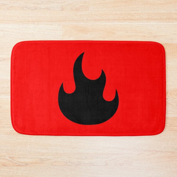 Item preview, Black Fire Silhouette On Red Background designed and sold by Dator.