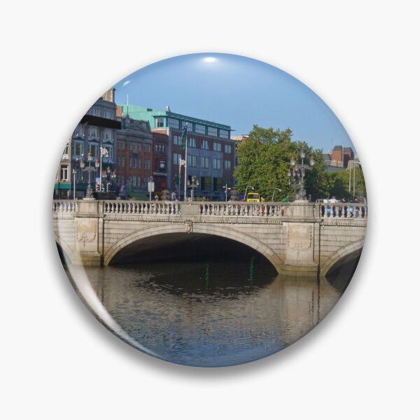 Item preview, dublin city skyline by o'connell bridge designed and sold by Nollaig Ó Mórdha  Up The Banner Photography.