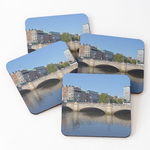 Item preview, dublin city skyline by o'connell bridge designed and sold by Nollaig Ó Mórdha  Up The Banner Photography.