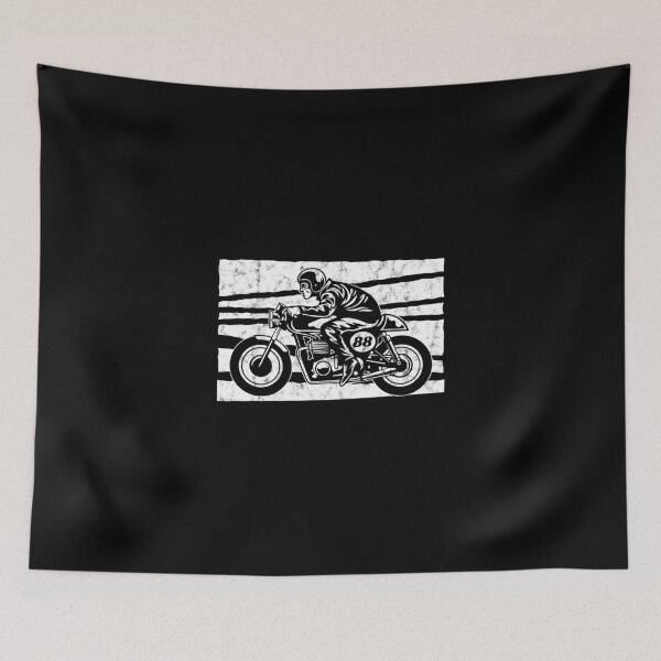 Item preview, Cafe Racer 125 seat custom bike biker designed and sold by Nessshirts.