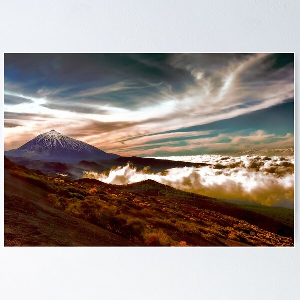 TENERIFE - Teide Volcan - Canary Islands - Spain : Starry #3, Posters, Art  Prints, Wall Murals
