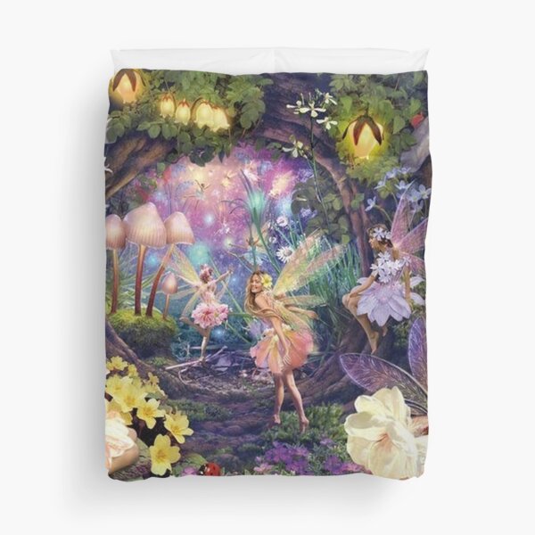 flower fairy duvet cover