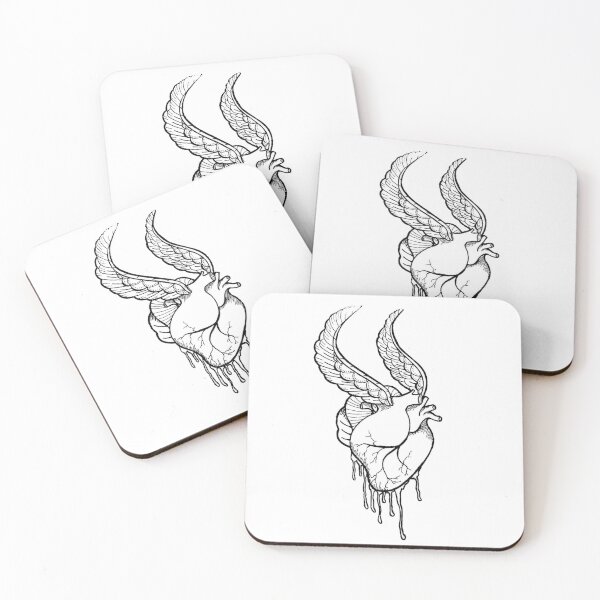 Item preview, Winged heart! designed and sold by jjy2k.