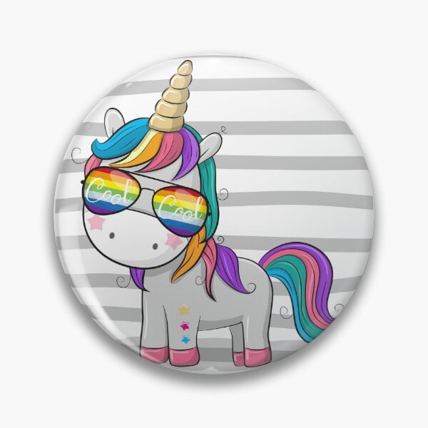 Item preview, Cute Cartoon Cool Unicorn Sun Glasses designed and sold by tshirtsmk.