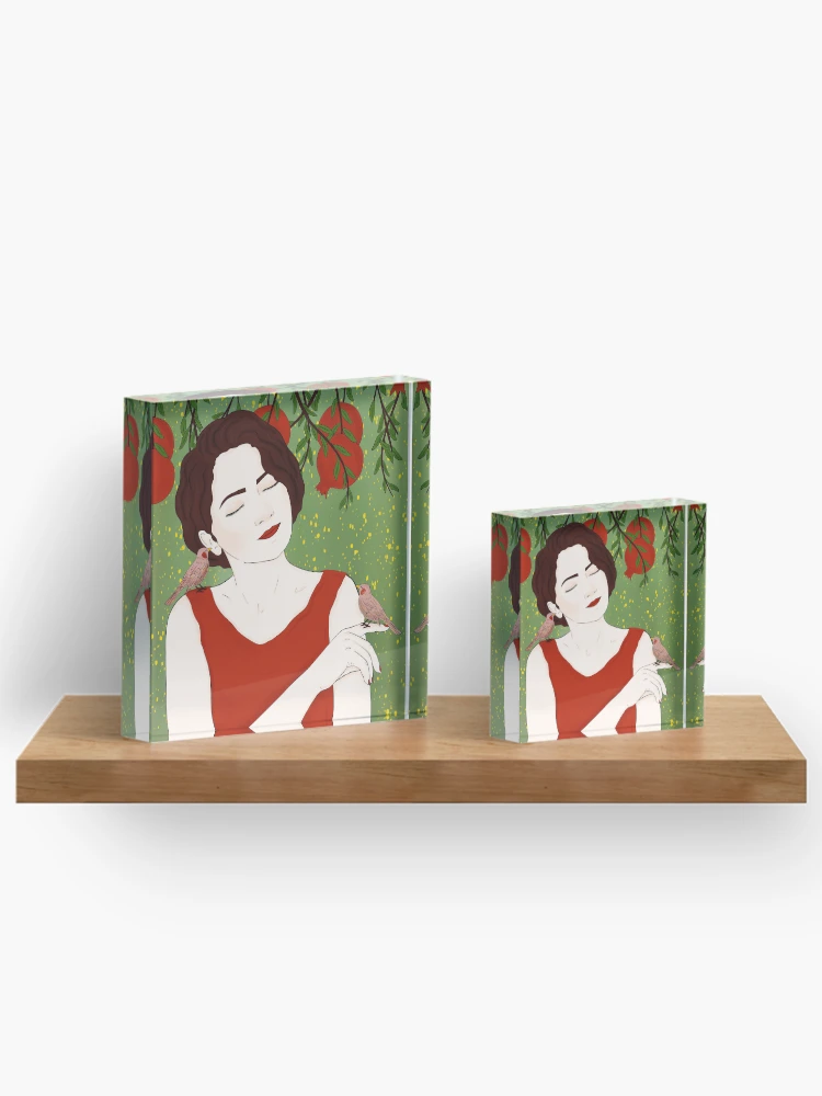 Thumbnail 3 of 5, Acrylic Block, Whisper designed and sold by Roshi-R.