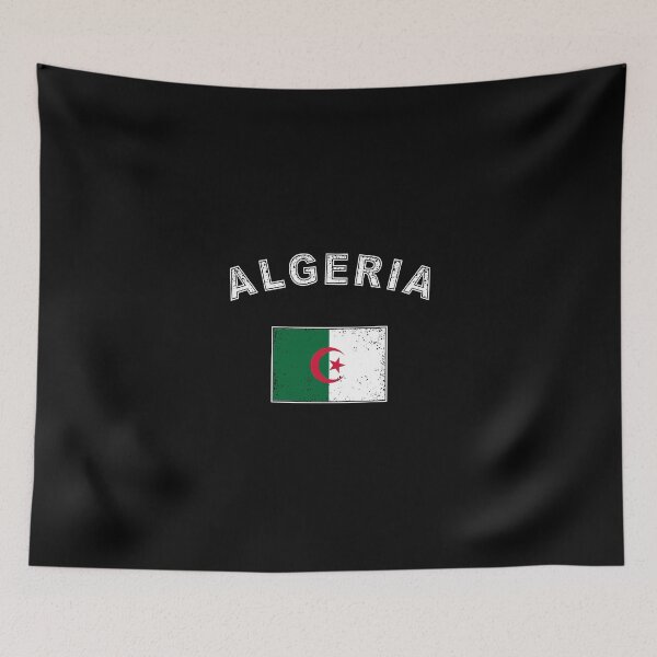 Item preview, Algeria Algerian flag flag designed and sold by GeogDesigns.