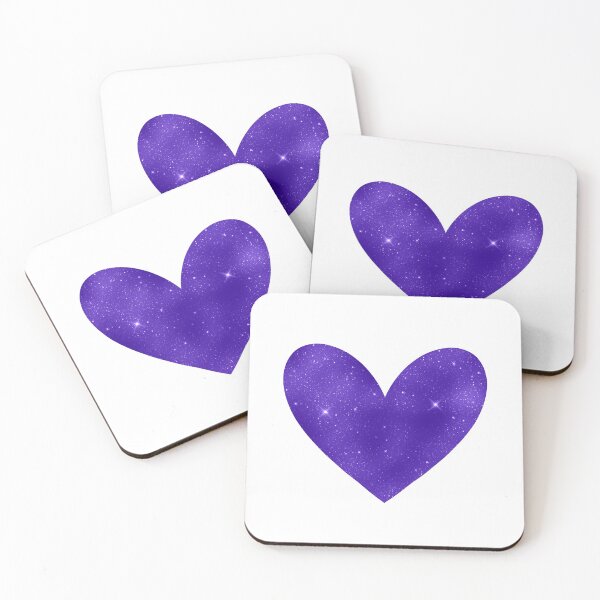 Item preview, Purple Galaxy Heart - Love Galaxy  designed and sold by SoniyaArt !.