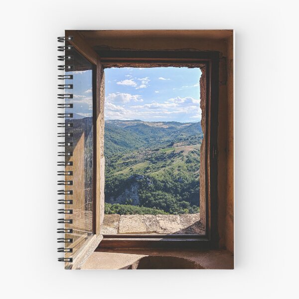 Item preview, Abruzzo Abruzzi italy italian view from a window frame mountains landscape rural national park trail hike old traditional designed and sold by am-mantilla2156.