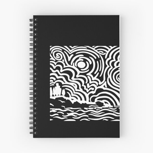 Item preview, Van Gogh Style, Swirly Sun & Clouds designed and sold by James Hindermeier.