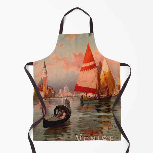 Item preview, retro classic EST Venise poster designed and sold by CorasPosters.