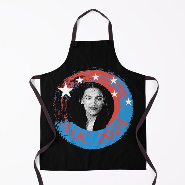 Item preview, AOC 2024 Alexandria Ocasio-Cortez Bitches Get Stuff Done American Flag Democrat Progressive designed and sold by RKSDesigns.