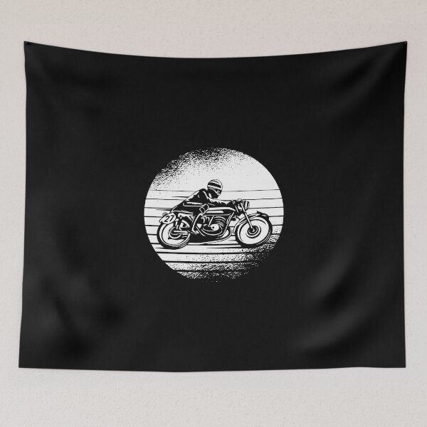 Item preview, Cafe Racer motorcycle cornering 125 bikes 2 strokes designed and sold by Nessshirts.