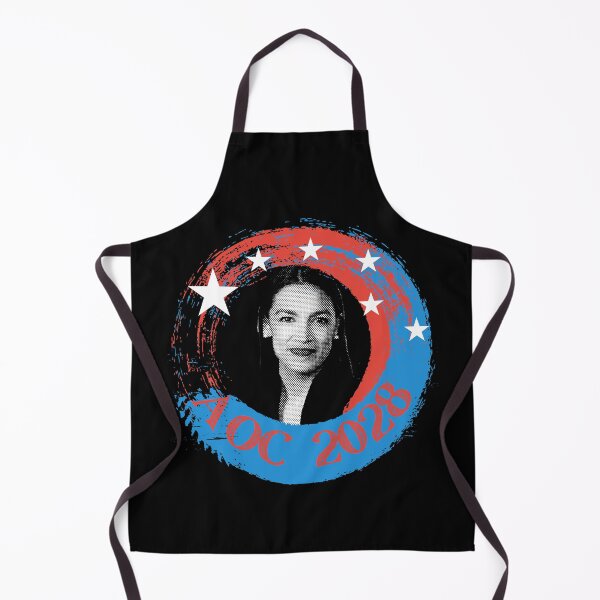 Item preview, AOC 2028 Alexandria Ocasio-Cortez Bitches Get Stuff Done American Flag Democrat Progressive designed and sold by RKSDesigns.