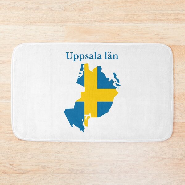 Item preview, Uppsala County Map, Swedish County, Sweden. designed and sold by marosharaf.