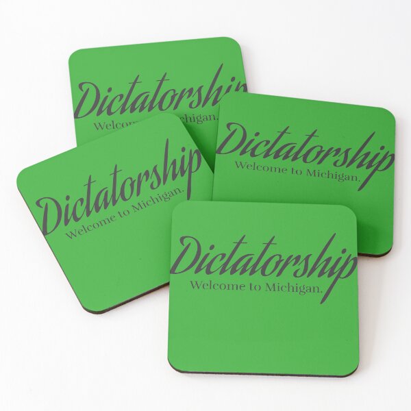 Item preview, Dictatorship Welcome To Michigan Funny designed and sold by spicygarb.