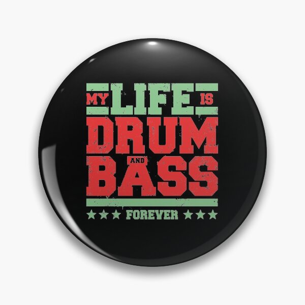Item preview, MY LIFE IS DRUM AND BASS FOREVER (Colored) designed and sold by ichtees.