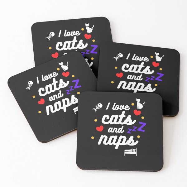 Item preview, I LOVE CATS AND NAPS designed and sold by JessFranco.